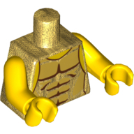 Lego tělo, zlatá (6136353)